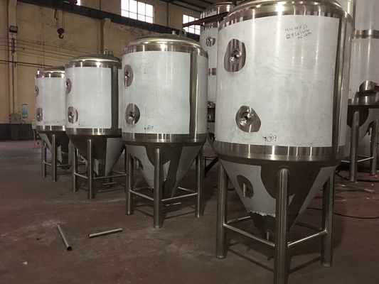 Equipamento cônico cônico da fabricação de cerveja de cerveja do sistema da fabricação de cerveja do tanque de fermentação