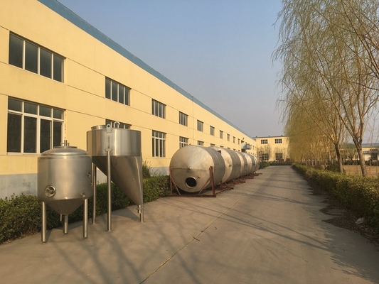 Embarcação inoxidável da fermentação do grande equipamento de aço inoxidável da fabricação de cerveja