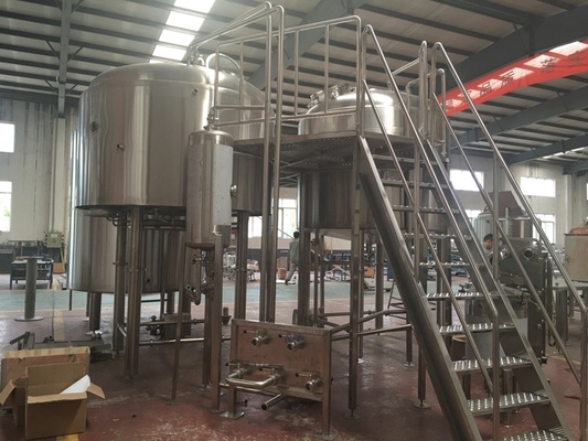 Embarcação inoxidável da fermentação do grande equipamento de aço inoxidável da fabricação de cerveja