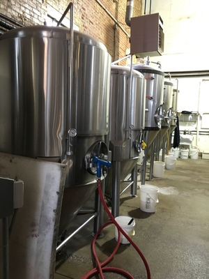 tipo do vertical dos sistemas de Brewpub do Turnkey do equipamento do Microbrewery de 500L 1000L SS304