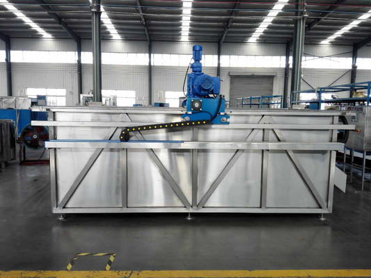 Linha de produção da embalagem da maltagem com embeber o tanque, germinando estufando a caixa
