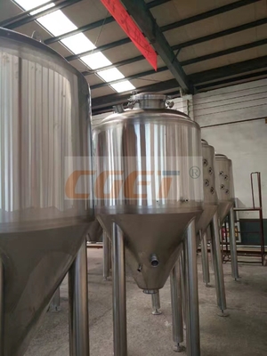 Equipamento industrial da fabricação de cerveja de cerveja do tanque de aço inoxidável do fermentador de 20 tambores
