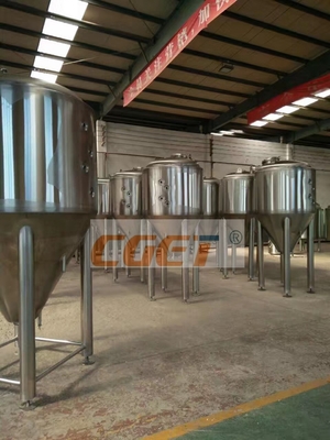 Equipamento industrial da fabricação de cerveja de cerveja do tanque de aço inoxidável do fermentador de 20 tambores