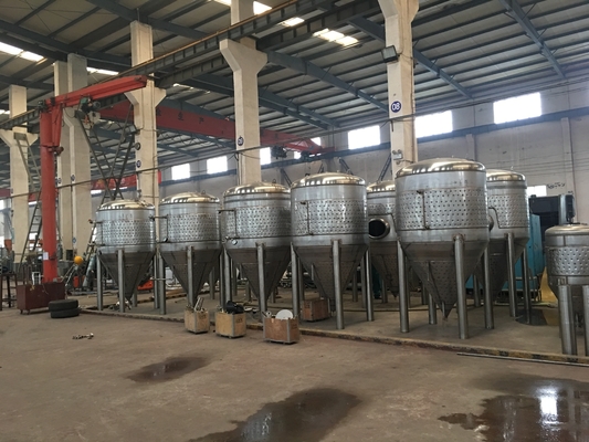 Isolação da espuma de poliuretano do equipamento da fabricação de cerveja de cerveja do ofício da tecnologia de Alemanha