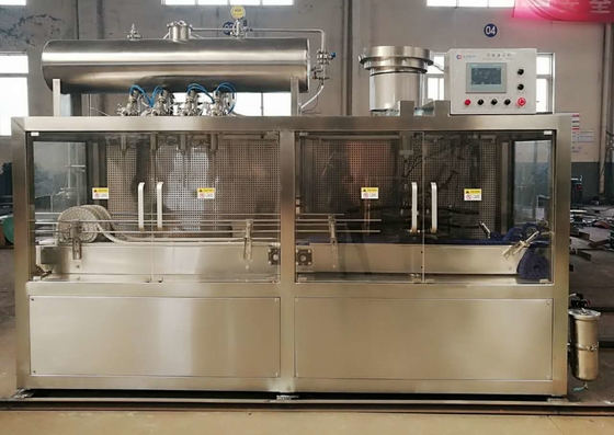 2 em 1 linha de produção máquina tampando da embalagem do engarrafamento asséptico do tambor do folha de Flandres de 5L