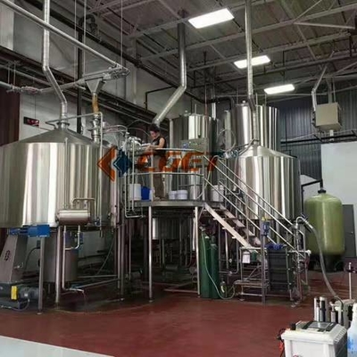 Sistemas comerciais 10Hl da fabricação de cerveja do equipamento da fabricação de cerveja da pequena escala - cervejaria 30Hl