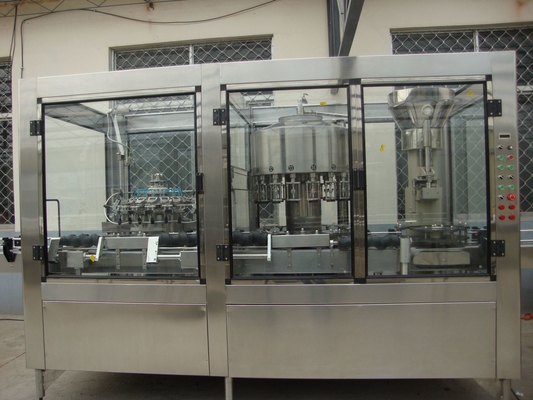 Equipamento de engarrafamento automático da máquina de engarrafamento do vidro de vinho com certificação do CE