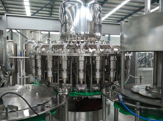 Equipamento de engarrafamento da bebida de AC220V/AC380V para a garrafa redonda de tampão de parafuso
