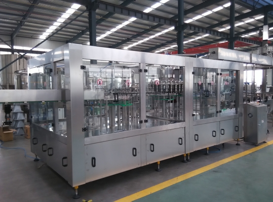 Equipamento de engarrafamento da bebida de AC220V/AC380V para a garrafa redonda de tampão de parafuso