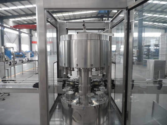 Linha de enchimento Mpa do vinho da máquina de engarrafamento 0,2 do suco - 0,4 pressões de água do Mpa