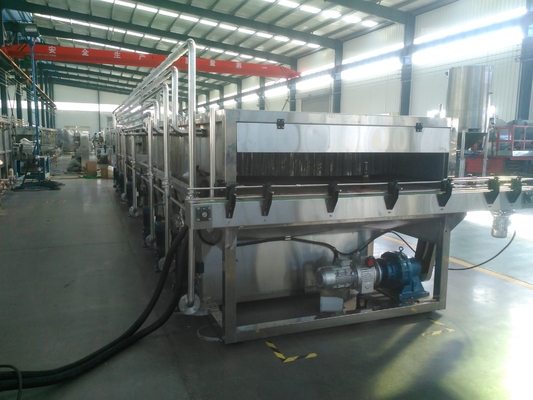 Tipo de pulverização linha de produção pasteurizador da embalagem do túnel para a cerveja ou a bebida