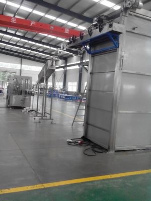 50Hz bonde linha de produção da embalagem de 3 fases, garrafa pode máquina do Depalletizer