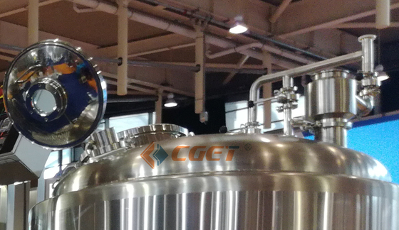 Sistema da fabricação de cerveja do equipamento 500L da fabricação de cerveja de cerveja do ofício do SUS 304 com o CE do ISO habilitado para Rusina