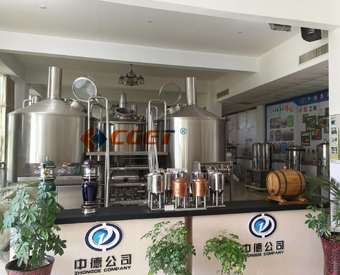 Sistema da fabricação de cerveja do equipamento 1000L da fabricação de cerveja de cerveja do ofício do SUS 304 com o CE do ISO habilitado