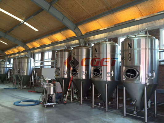 Sistema da fabricação de cerveja do equipamento 1000L da fabricação de cerveja de cerveja do ofício do SUS 304 com o CE do ISO habilitado