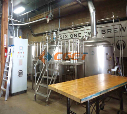 Sistema da fabricação de cerveja do equipamento 2000L da fabricação de cerveja de cerveja do ofício do SUS 304 com o CE do ISO habilitado