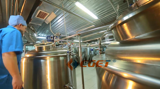 Sistema da fabricação de cerveja do equipamento 2000L da fabricação de cerveja de cerveja do ofício do SUS 304 com o CE do ISO habilitado