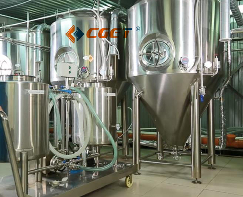 Sistema da fabricação de cerveja do equipamento 2000L da fabricação de cerveja de cerveja do ofício do SUS 304 com o CE do ISO habilitado