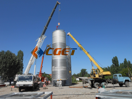 Fermentador cônico Jacketed vertical CGET100 000L da cerveja do tanque de fermentação